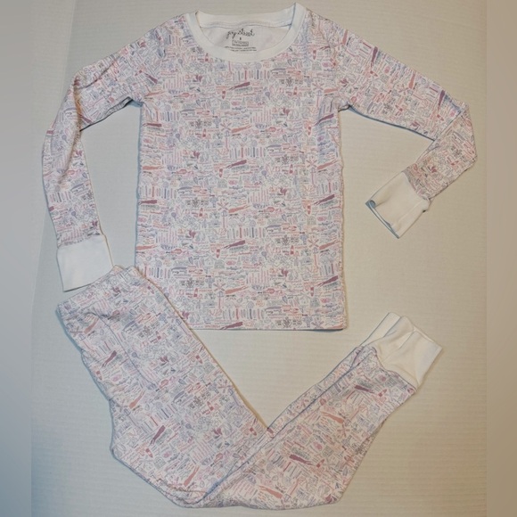 Joy Street Hamptons Pajamas Size 8 - Picture 5 of 6